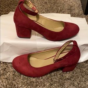 J. Adams Millie Burgundy Pumps